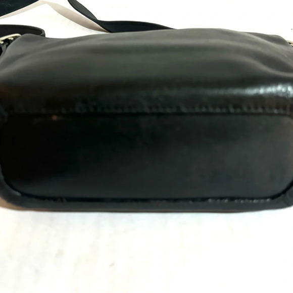Coach vintage black leather small shoulder bag - Picture 6 of 8